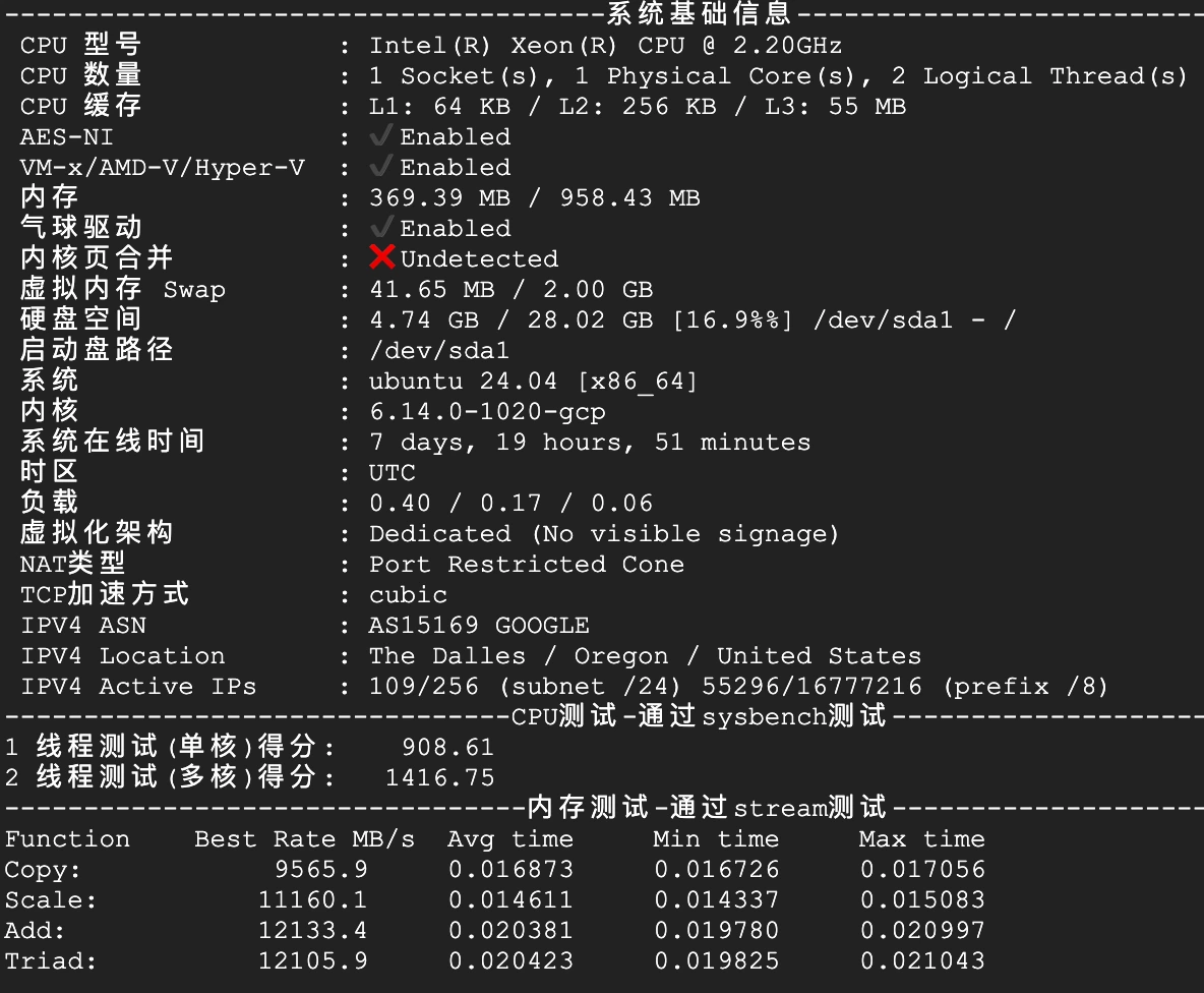 CPU内存测试